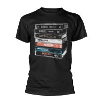 Rock Off Metallica 'cassette' (Black) T-Shirt (Small) - Small