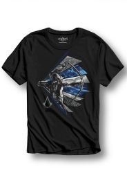 Assassin's Creed Men's T-Shirt Legacy Connor Kenway Bow Aiming Cotton Black - Xxl - Xx-Large
