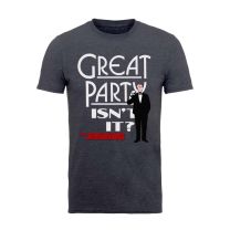 Shining Great Party Men's T-Shirt Grey - Xx-Large