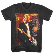 Kurt Cobain Men's You Know You're Right T-Shirt Black - Medium