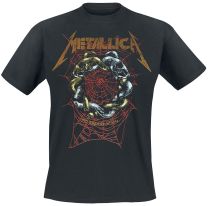 Metallica T Shirt Fuel Band Logo Official Mens Black X-Large - X-Large