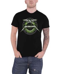 Metallica T Shirt Fuel Band Logo Official Mens Black Small - Small