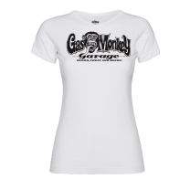 Gas Monkey Garage Richard Girls Shirt White Xl - X-Large