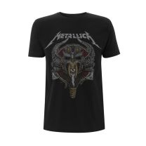 Metallica Viking T-Shirt Black Xxl - Xx-Large