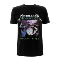 Metallica Men's Creeping Death Bl_ts: M T - Shirt, Black (Black Black), Medium (Size:medium) - Medium