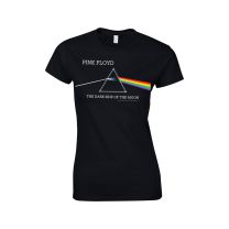 Pink Floyd - Dark Side of the Moon Album Women T-Shirt - X-Large