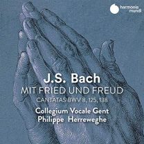 J.s. Bach: Mit Fried und Freud: Cantatas, Bwv8, 125, 138