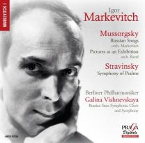 Mussorgsky: Russian Songs, Pictures At An Exhibition, Stravinsky: Symphony of Psalms