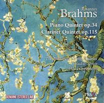 Johannes Brahms: Piano Quintet, Op. 34/Clarinet Quintet, Op. 115