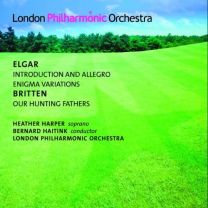 Elgar - Introduction and Allegro; Enigma Variations; Britten - Our Hunting Fathers