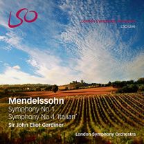 Mendelssohn: Symphonies 1 & 4 'italian