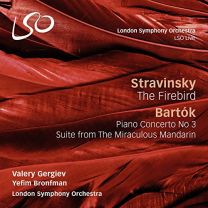 Stravinsky: the Firebird; Bartok: Piano Concerto No 3, the Miraculous Mandarin, Prokofiev: Excerpts From Romeo & Juliet Suite No 2