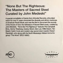 None But the Righteous: the Masters of Sacred Steel