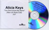 You Don't Know My Name (New Us Radio Edit) UK 1-Trk Promo Test CD