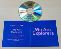 We Are Explorers 2014 UK 2-Track Promo Test CD Cut Copy