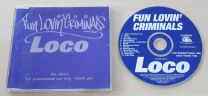 Loco 2001 UK 14-Track Promo CD Huey Morgan
