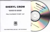 Good Is Good UK 1-Track Promo Only CD Full Playback Tv Edit
