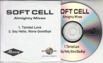 Almighty Mixes 2002 UK 2-Track Promo Only CD Tainted Love Say Hello