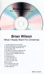 What I Really Want For Christmas 2005 UK 15-Track Promo CD