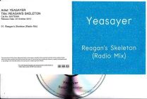 Reagan's Skeleton UK 1-Trk Promo Test CD Radio Mix Mute