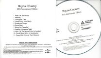 Bayou Country 40th UK 11-Trk Numbered Promo Test CD