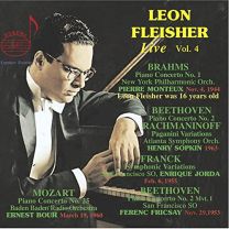 Leon Fleisher Vol. 4: Brahms, Beethoven, Mozart, Rachmaninoff, Franck