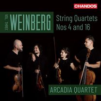 Mieczyslaw Weinberg: String Quartets, Vol. Three, Nos 4 and 16