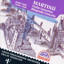 Martinu - Violin Concertos / Rhapsody-Concerto