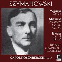 Szymanowski:masques/Etudes [carol Rosenberger]