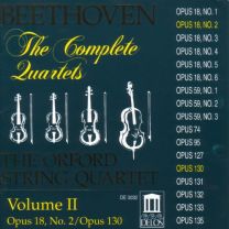 Beethoven: String Quartets, Vol.2/The Orford String Quartet
