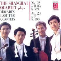 Shanghai Quartet Plays Mozart's Last Two Quartets