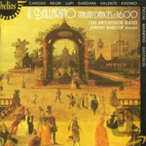 Il Ballarino - Italian Dances, C1600