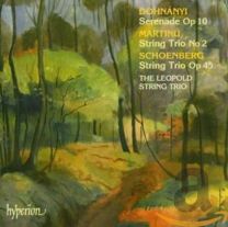Dohnanyi, Schoenberg & Martinu: String Trios