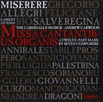 Allegri: Miserere & the Music of Rome