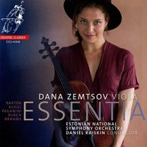 Essentia – Works For Viola & Orchestra By Bartok; Kugel; Bloch; Brahms; Paganini