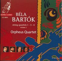 Bartok: String Quartets, Vol. 1 (Nos. 1, 3 & 4)