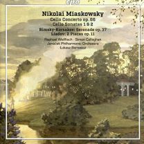 Nikolai Miaskowsky: Cello Concerto Op. 66 In C Minor, Cello Sonatas Nos. 1 & 2; Nikolai Rimsky-Korsakov: Serenade Op. 37; Anatoli Liadov: Prelude Op. 11 No. 1, Mazurka Op. 11 No. 3