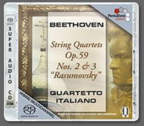 String Quartets Op. 59 No 2 & No 3 Rasumovsky