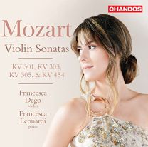 Wolfgang Amadeus Mozart: Violin Sonatas Kv301, Kv303, Kv305, Kv454
