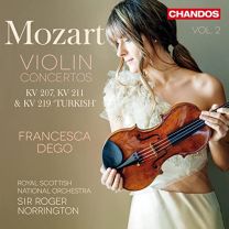 Wolfgang Amadeus Mozart: Violin Concertos Vol. 2 - Kv 207, Kv 211 & Kv 219 'turkish