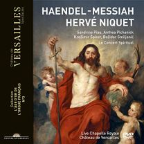 Handel: Messiah - (All Regions Dvd) Herve Niquet; Le Concert Spirituel; Sandrine Piau; Anthea Pichanick; Kresimir Picer; Bozidar Smiljanic