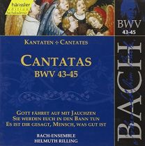 Bach: Cantatas, Bwv 43-45 (Edition Bachakademie Vol 15) /Rilling