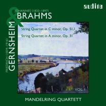 String Quartets Vol.1 - Brahms String Quartet Op. 51/Gernsheim String Quartet Op.31 (Mandelring Quartett)