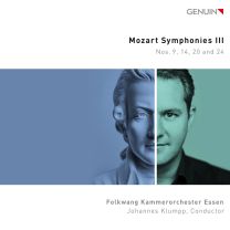 Wolfgang Amadeus Mozart: Symphonies III - Nos. 9, 14, 20 and 24