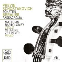 Previn: Sonata 1993 - Shostakovich: Sonata In D Minor Op. 40 - Berauer: Passacaglia