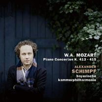 Mozart: Piano Concertos K. 413 - 415