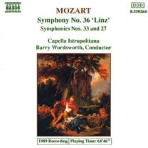 Mozart: Symphonies Nos. 36, 33 and 27