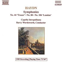 Haydn Symphonies No.44 'trauer'-No 88-No 104 'london