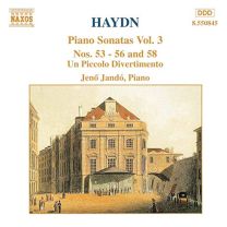 Haydn: Piano Sonatas 53-56 & 58/'piccolo' Variations