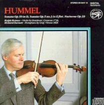 Hummel: Works For Violin & Piano (Sonatas Op 50, Op 5 No 3; Nocturne Op 99) /Holmes · Burnett